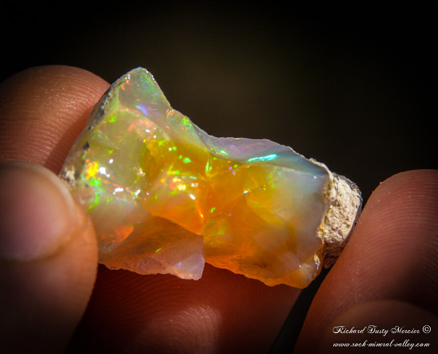 Opale de Feu de Welo, Ethopie