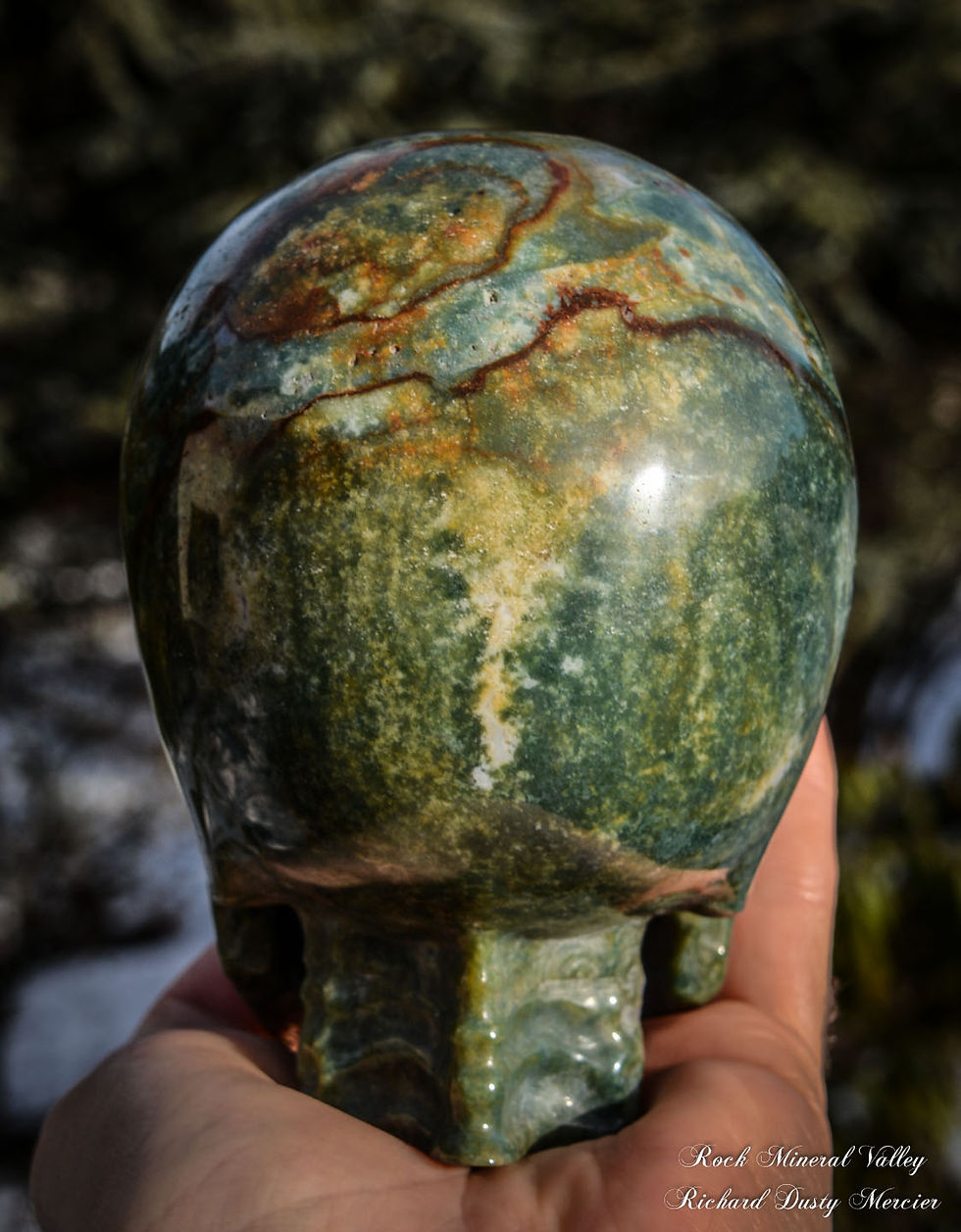 Miniature : Crane de Cristal en Agate Indienne