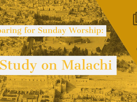 Scripture and Discipleship Questions for Sunday Worship