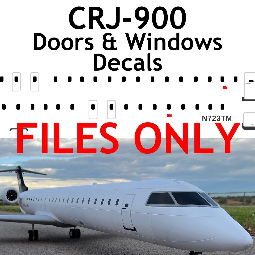 CRJ-900 Decals