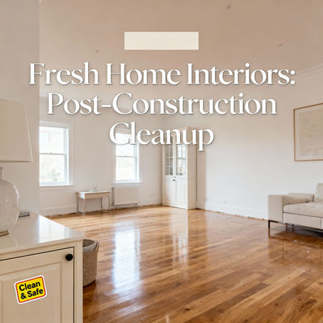 The Ultimate Guide to Post Construction House Cleanup in 2025: Why It's Essential for Safety, Health, and Home Value