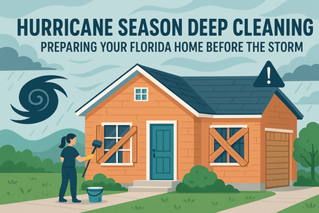 Hurricane Season Deep Cleaning: Preparing Your Florida Home Before the Storm