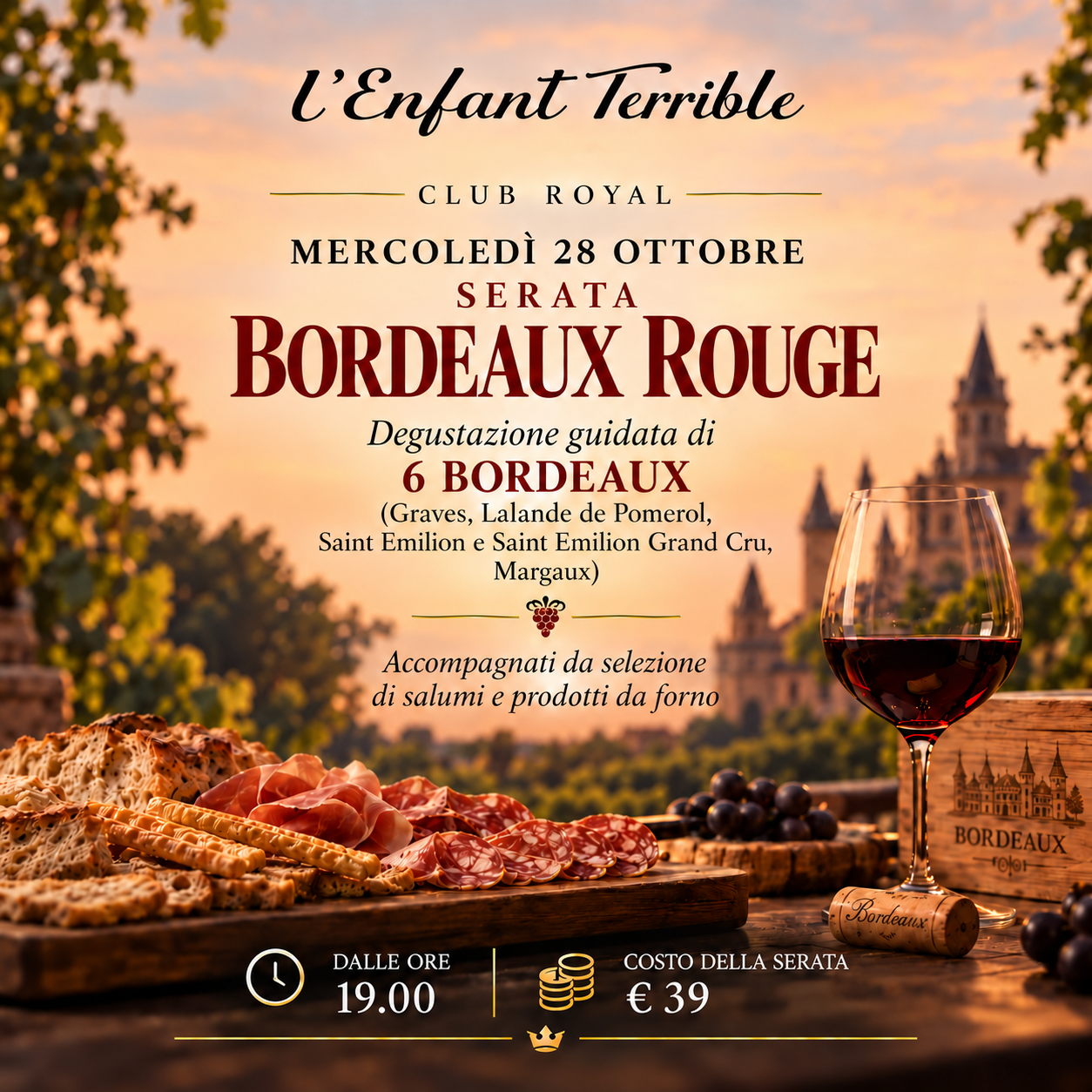 Club Royal 28 Ottobre: Bordeaux Rouge