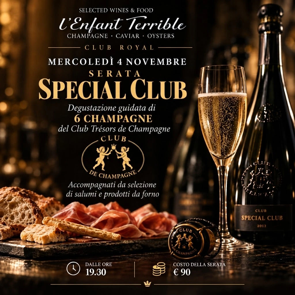 Club Royal 4 Novembre: Champagne Special Club