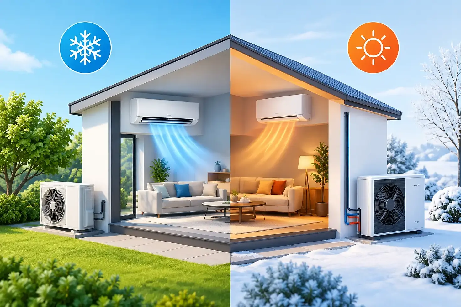 Climatizzatore o pompa di calore: quale conviene?