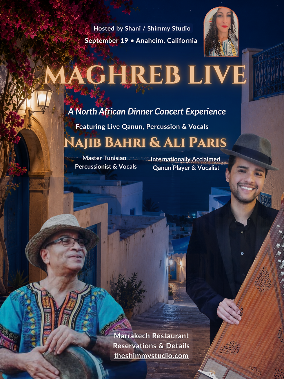 Marrakesh - Maghreb Live - Dinner Concert Experience (Ticketed)