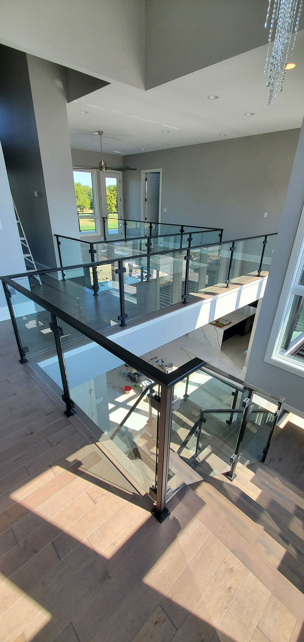 Interior Glass Railing System
