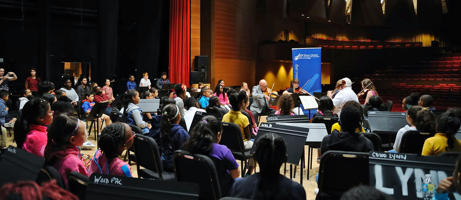 Community Engagement Cello Donation Full Quintet .JPG