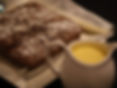 BROWNIES AUX NOIX ET À LA CRÈME ANGLAISE