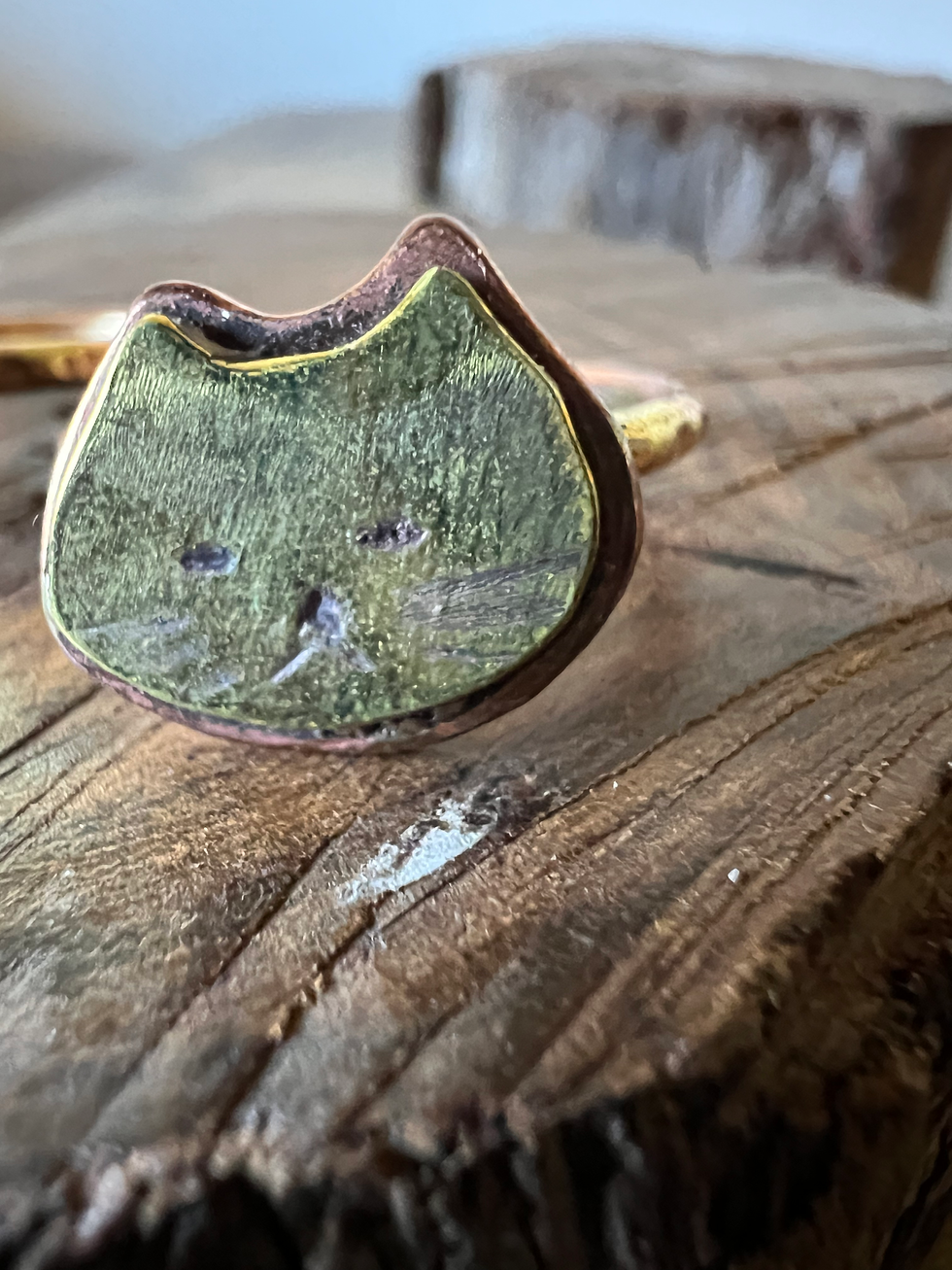 Thumbnail: Doodle Ring - Cat