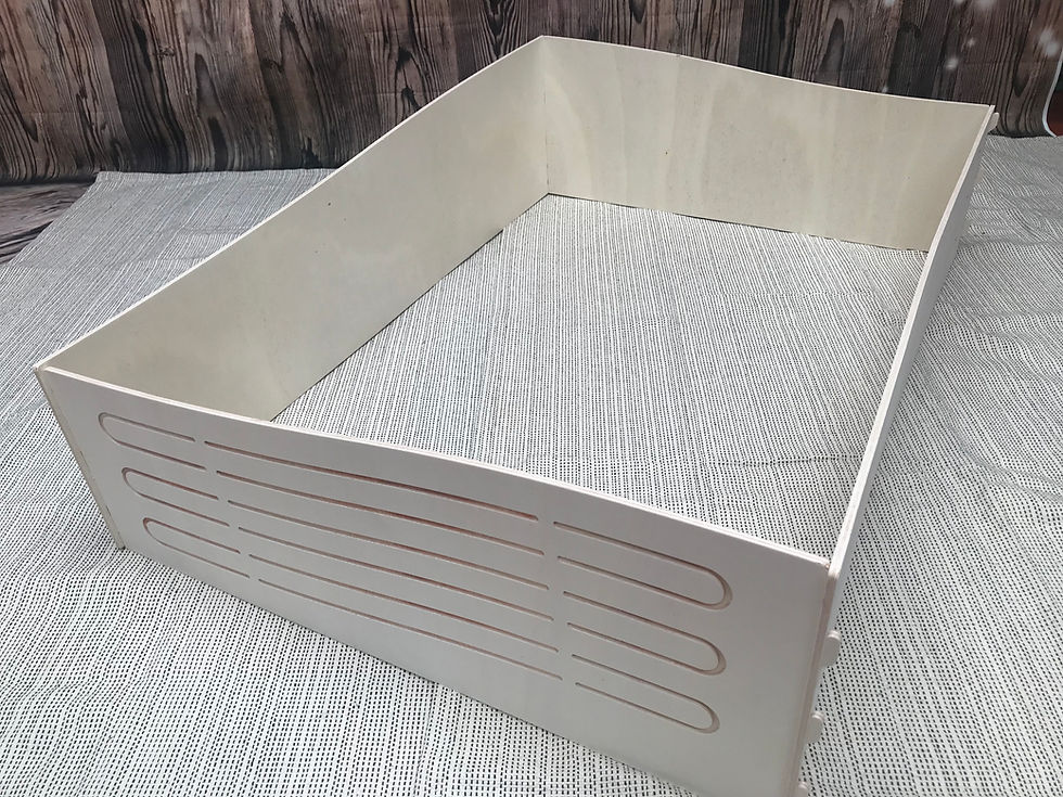 Thumbnail: Hamster Run Enclosure - Formaldehyde Free, Non Toxic, Wooden, Slot Together