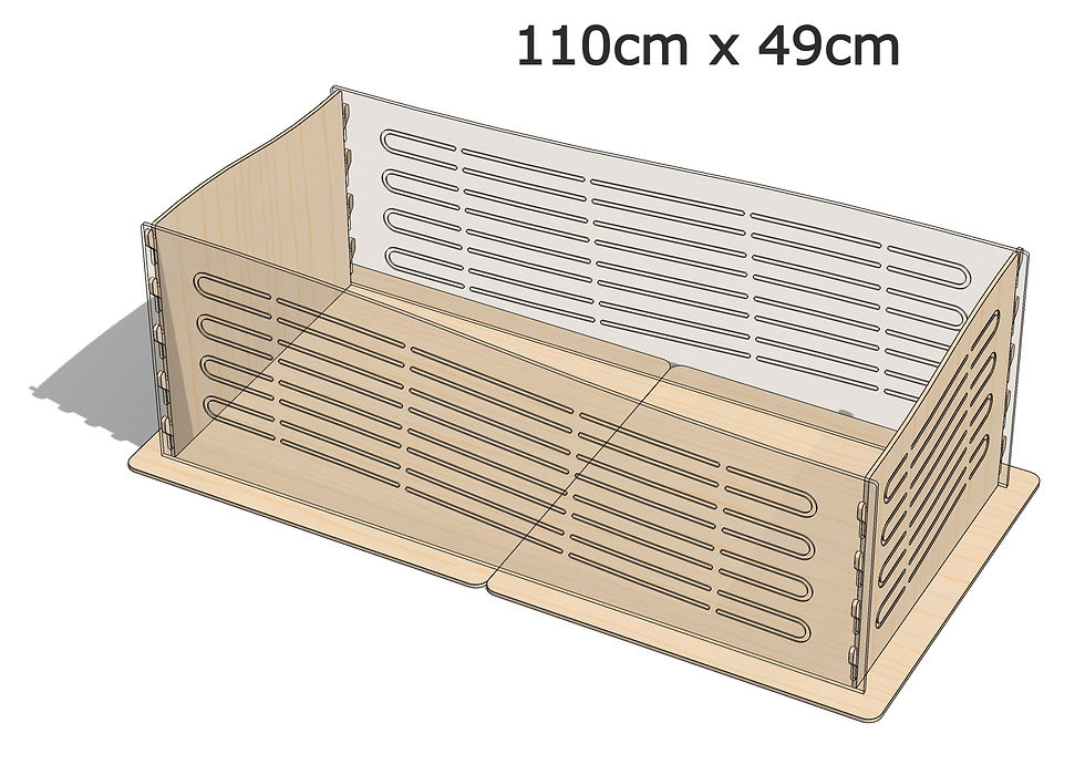 Thumbnail: RESERVED for ANNIE - ** Custom ** Hamster Run Enclosures c/w Floor Panels