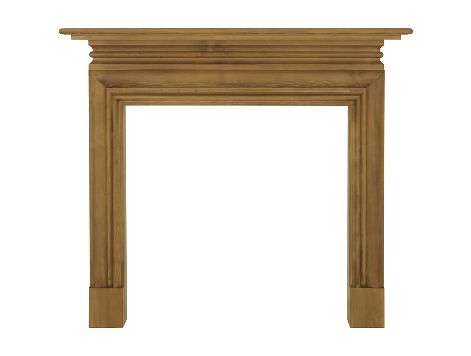 Wessex Wooden Fireplace Surround pine | Carron