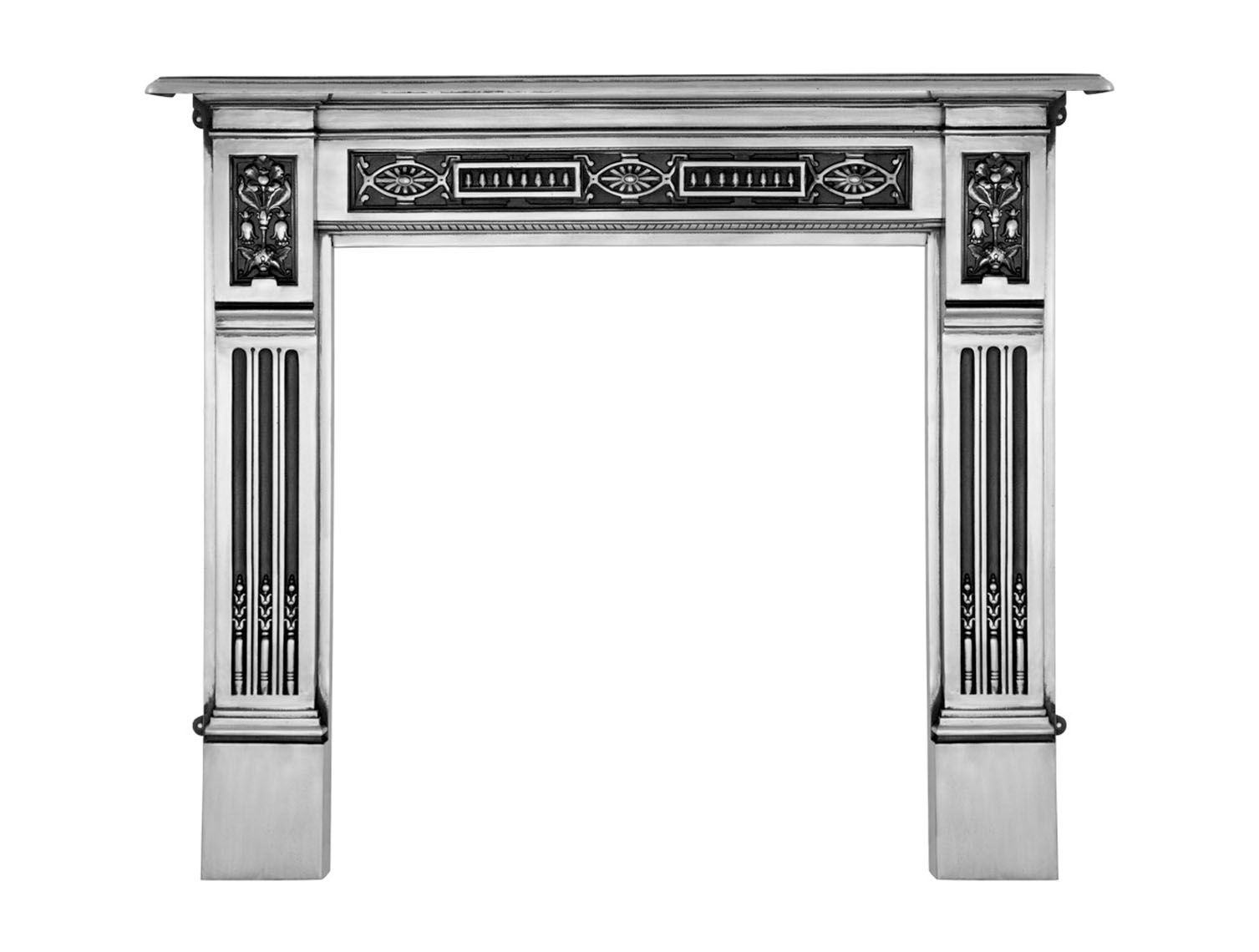 Albert Cast Iron Fireplace Surround polished | Carron