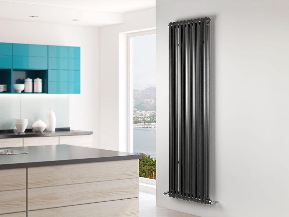 Thumbnail: Multisec Traditional Steel 2 Column Stocked Radiator | Anthracite | MHS