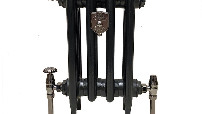 Selsey UK10 Ornate Angled Manual Valve Radiator Pack | Arroll