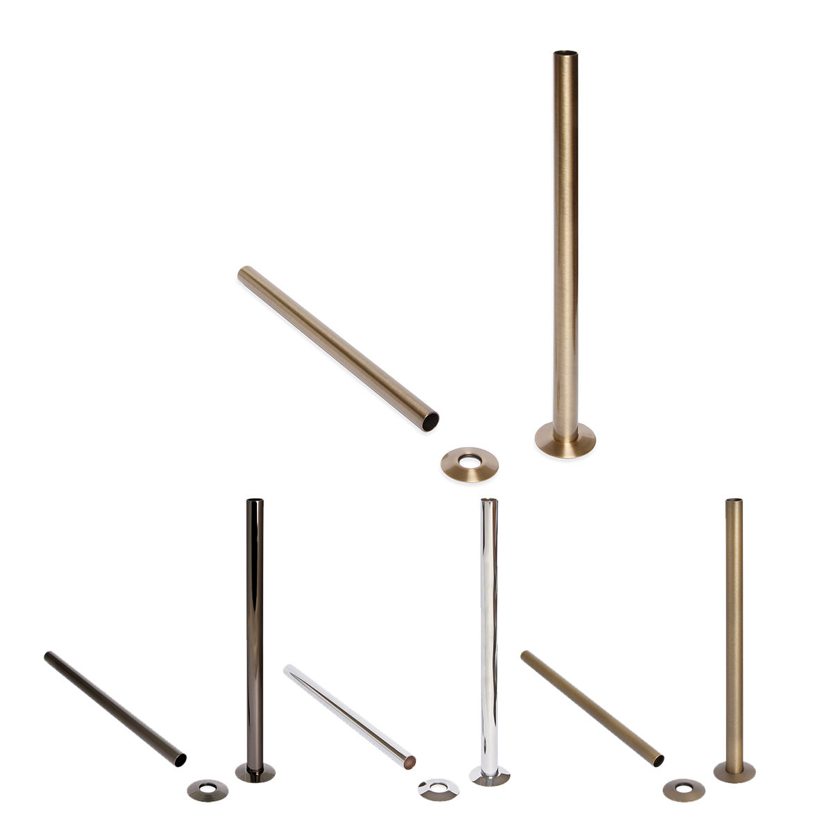 300mm Radiator Pipe Shrouds | Castrads