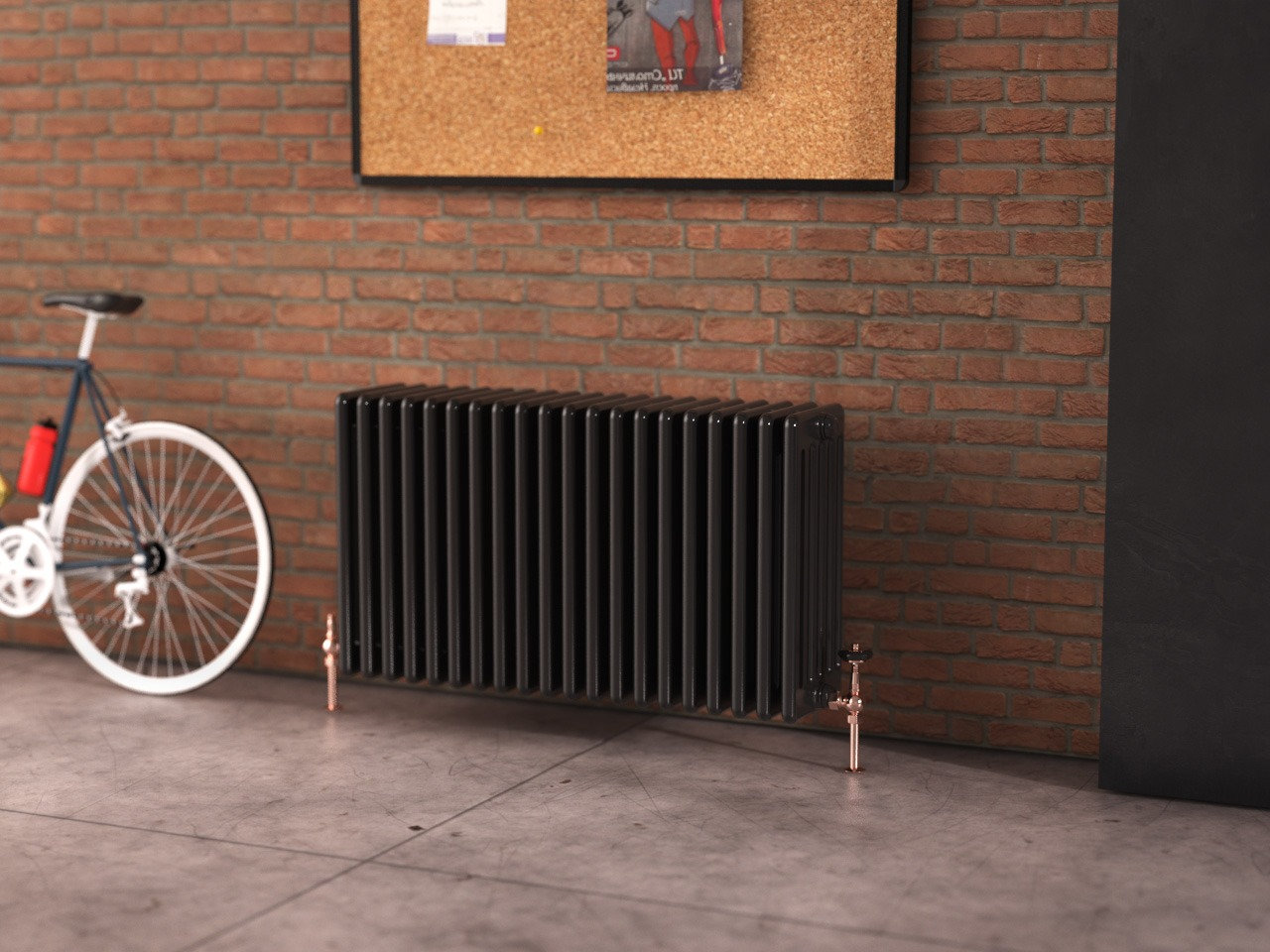 Menk Type Radiators multisec-bespoke-steel-6-column-radiator-mhs