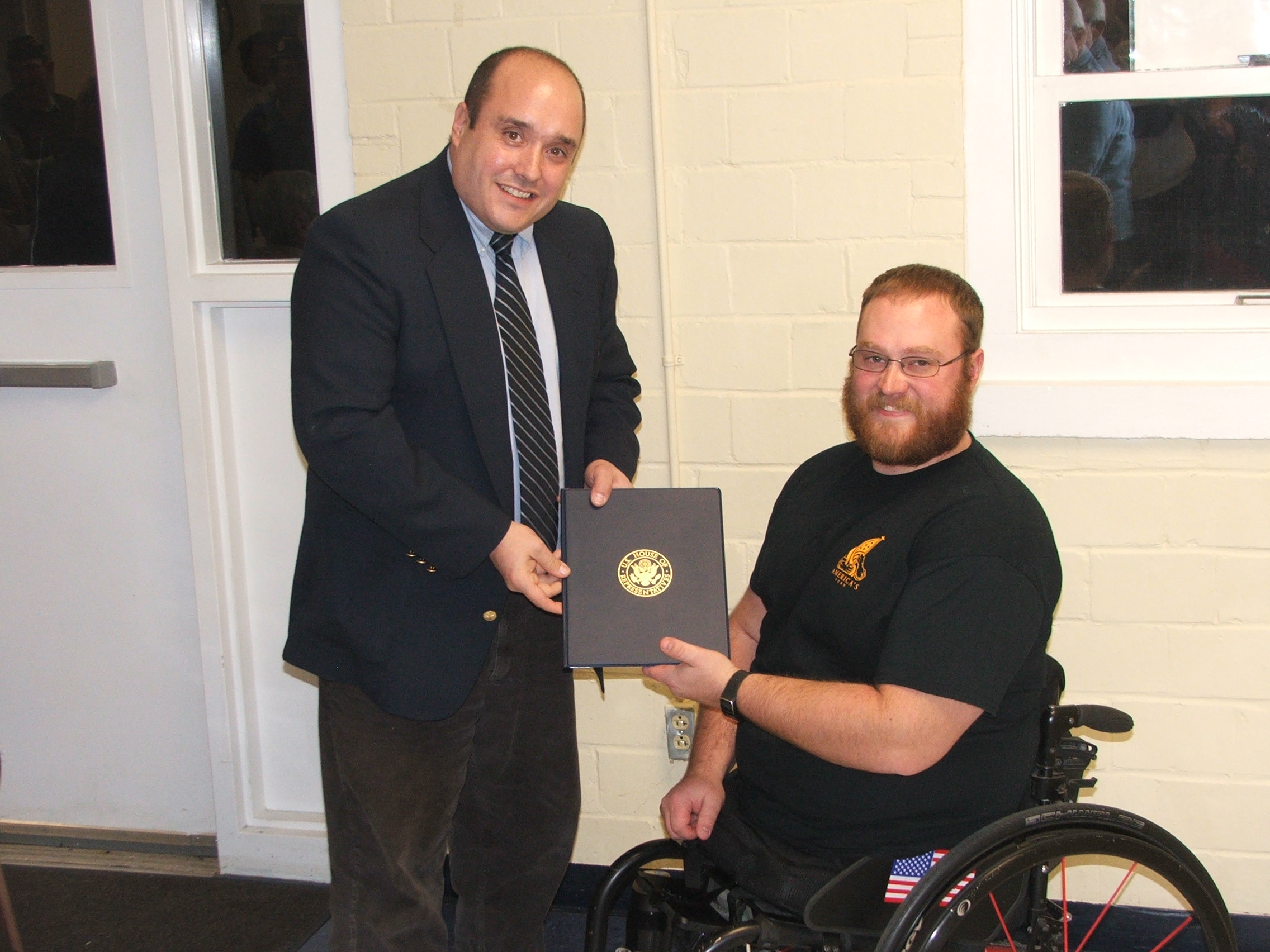 Recognition for Jason Gibson