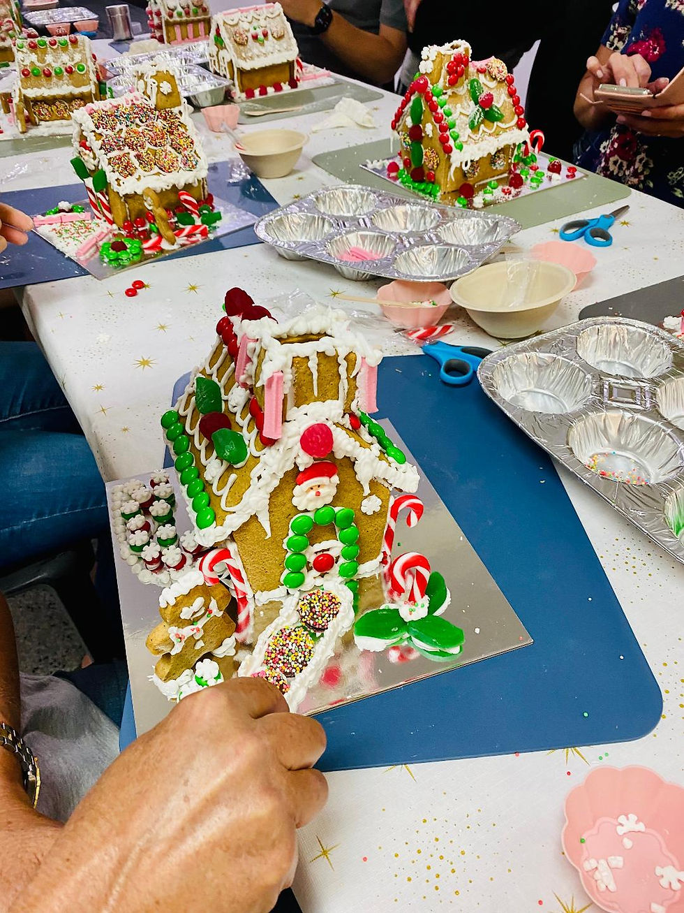 Thumbnail: Christmas Gingerbread House Decorating Class - Saturday 18th November - 10am