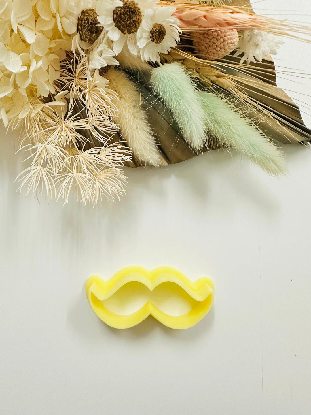 Moustache Fathers Day Cookie Cutter Only