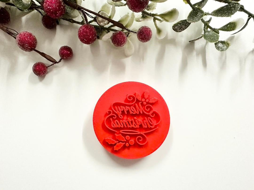 Merry Christmas Embosser Only #6