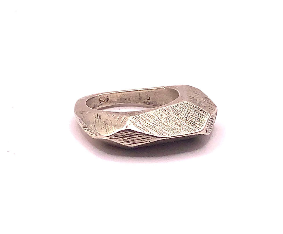 Miniatura: ANILLO MULTIFACETICA THREE