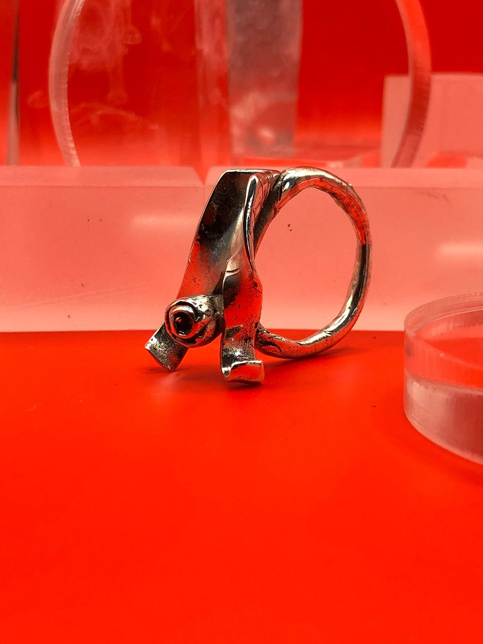 Miniatura: *Anillo* ROSA Y ARTE