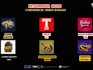 Calendario Conferencia Mario Borges Intermedia ONEFA 2026