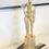 Thumbnail: Gold Sculpture Crafts modern  thinker series.