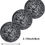 Thumbnail: Set of 3 Decorative Balls