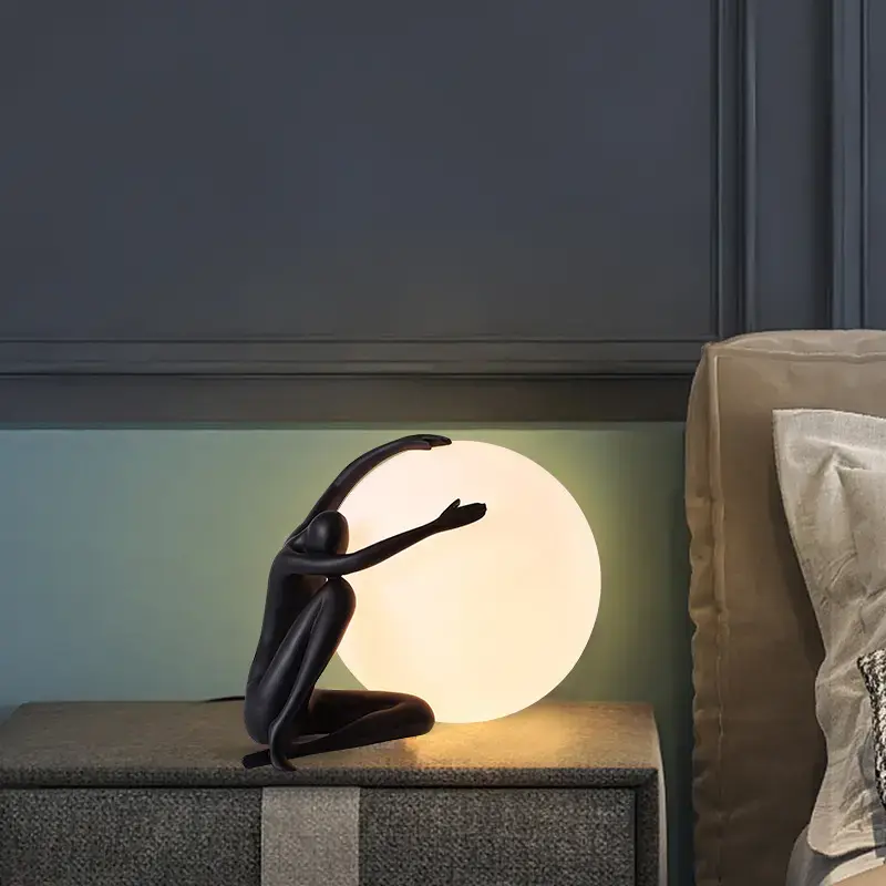 Thumbnail: Table Lamp,Holding Ball Living Room Personality