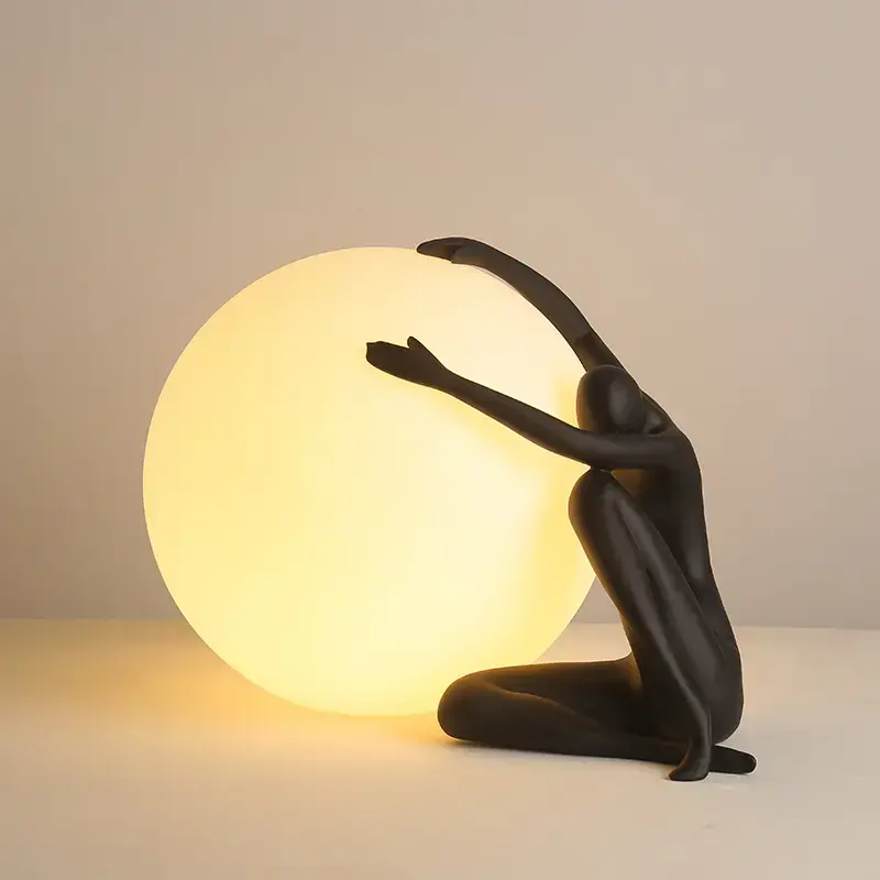 Thumbnail: Table Lamp,Holding Ball Living Room Personality