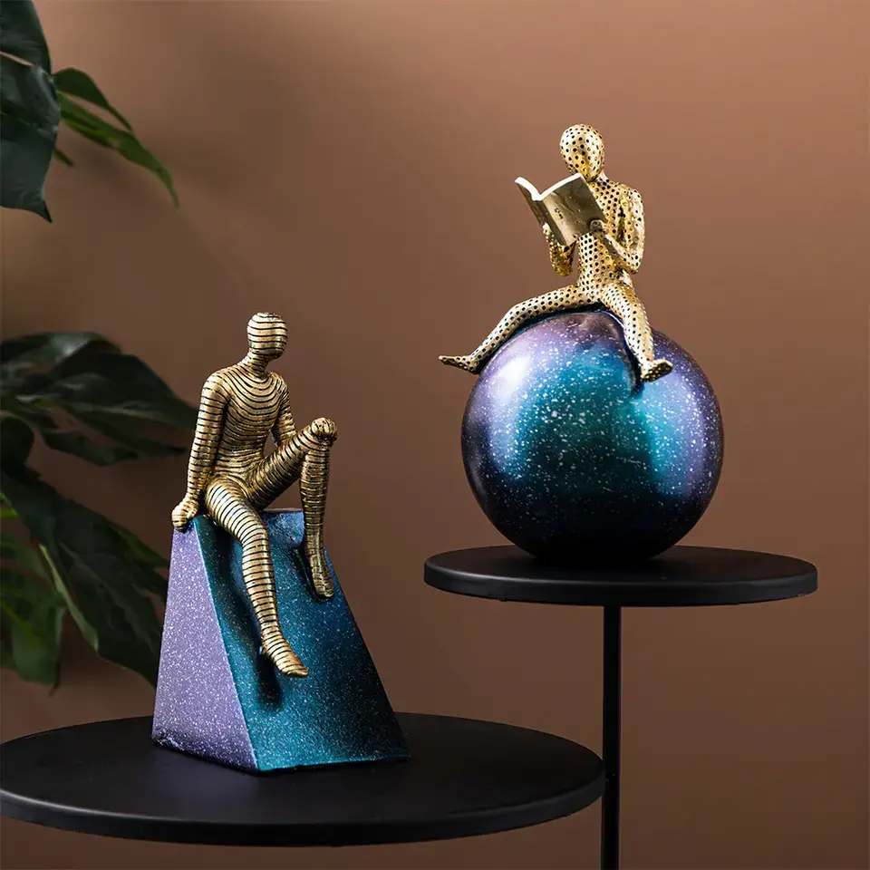 Miniatura: Multicolor Sculpture crafts modern.