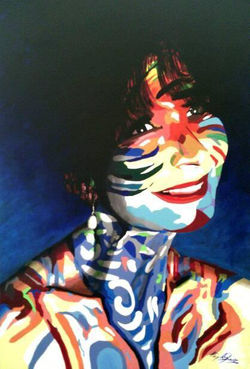 "Stella" acrilico su tela 80x120