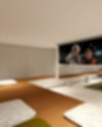 Game room amenity in modern Brooklyn rental property.
