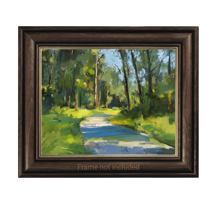 "Road to KMR" Painting