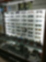 Sunglass display at kalkaji store