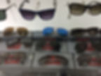 Sunglasses selection and display
