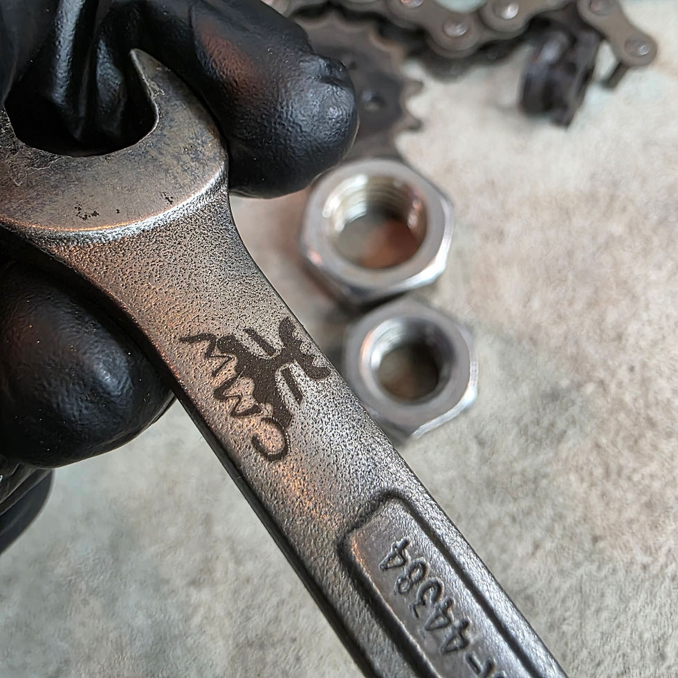 Thumbnail: Forged Box End Wrench Knife | Craftsman 7/16 | 5"