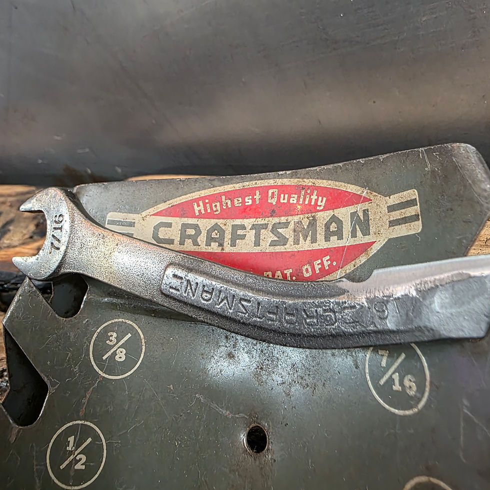 Thumbnail: Forged Box End Wrench Knife | Craftsman 7/16 | 5"