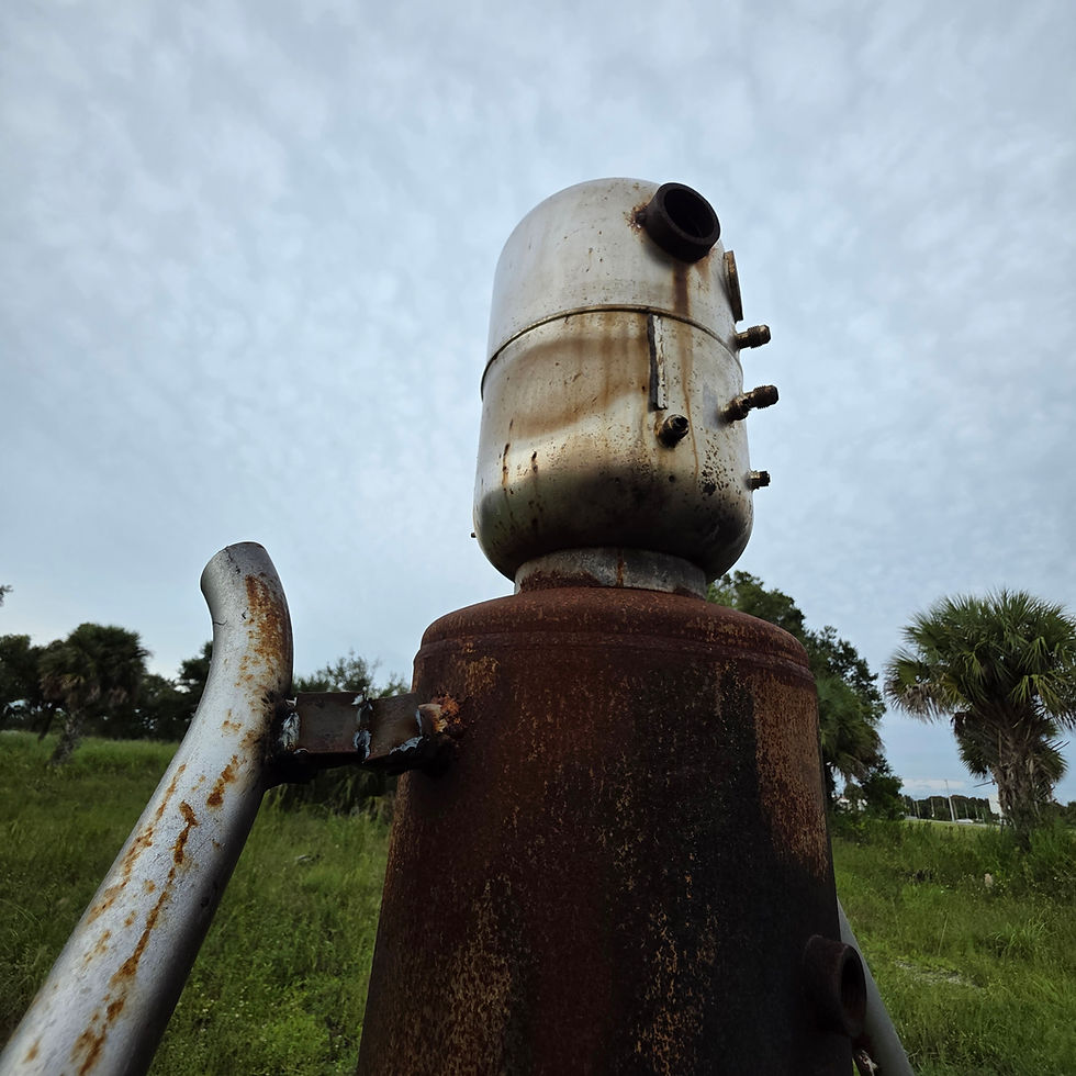 Thumbnail: Steampunk C-3PO Droid Sculpture Outdoor Heater Fire Pit