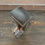 Thumbnail: Industrial steel anvil sculpture made from reclaimed railroad rail, hand-forged and ground