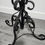 Thumbnail: Forged Medieval Gothic Standing Candle Candelabra Chandelier