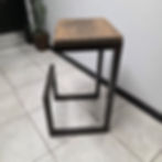 Thumbnail: Modern Rustic C-Frame Designer Stool