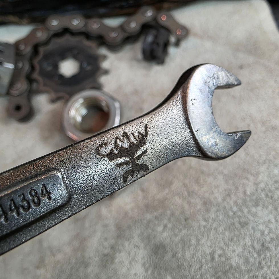 Thumbnail: Forged Box End Wrench Knife | Craftsman 7/16 | 5"