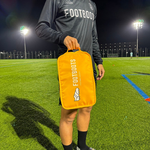 靴/バッグ 靴 2足用 シューズバッグ ブラック/イエロー | Footboots（フットブーツ）