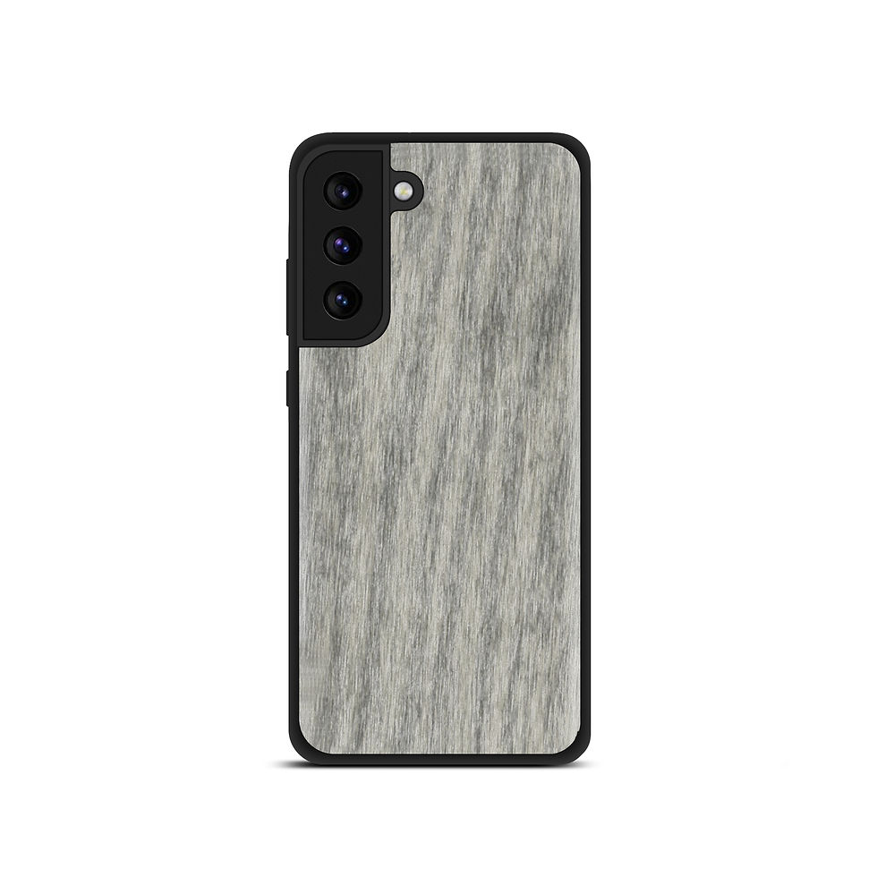 Thumbnail: 【FabricWOOD】Classic Wooden PU Case- Samsung Galaxy S22 Ultra
