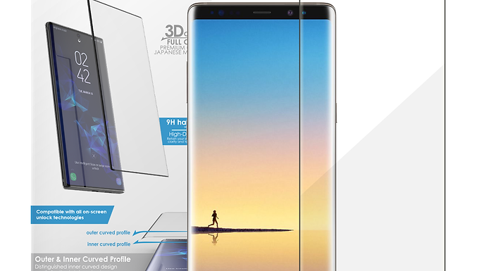 Samsung Note 8-3D Full Glue Full Coverage Screen Protector