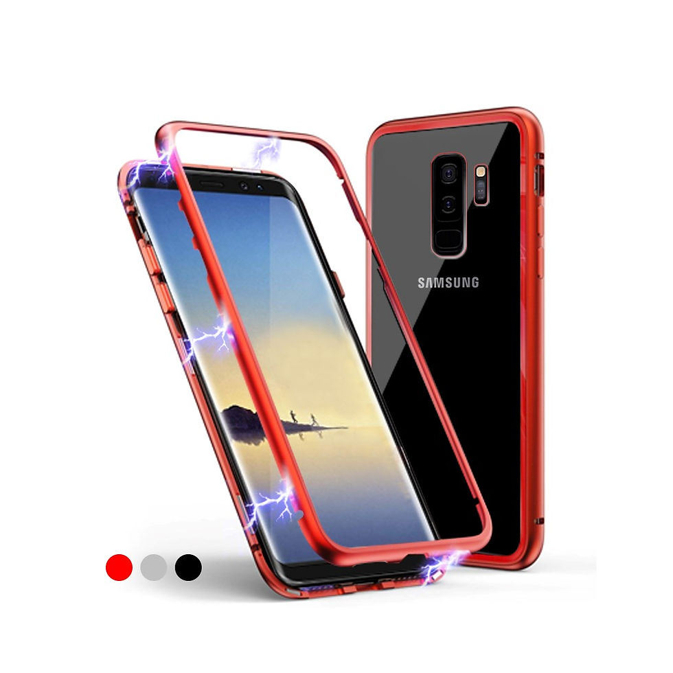 Thumbnail: Samsung Magnetic Absorption Metal Frame Glass Case